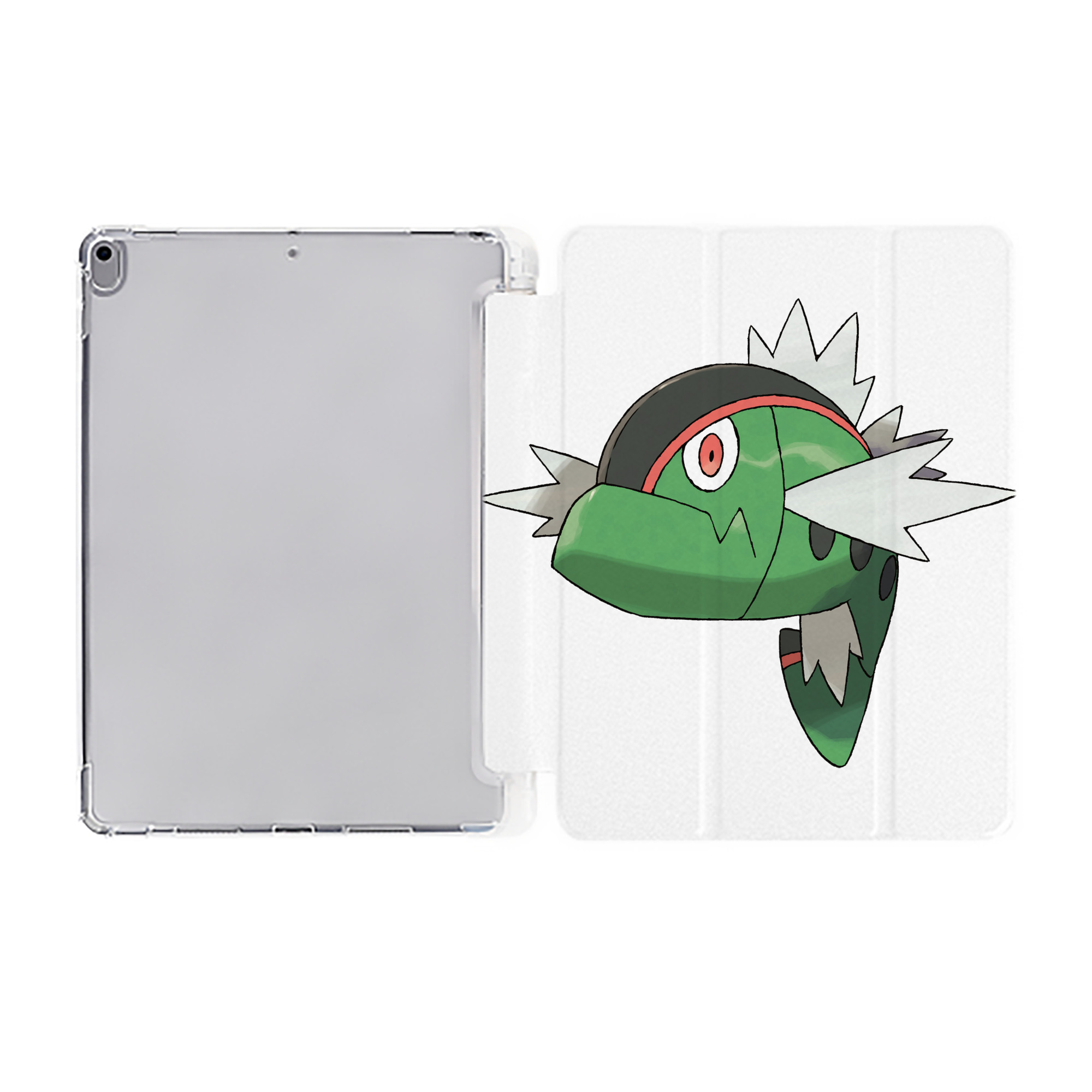 （画像用） ポケットモンスター Pokémon IPad ケース ペン収納付き 三つ折りスタンド PUレザー×シリコン 対応機種9.5/10.5/10.9インチ
